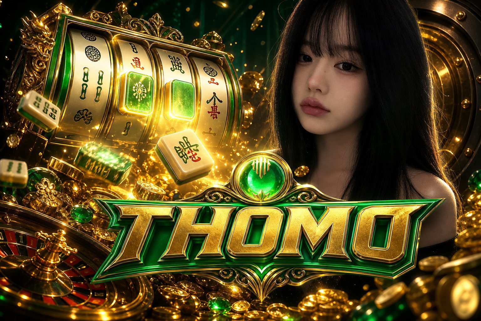 Màn hình chính cổng game THOMO với danh mục trò chơi dân gian
